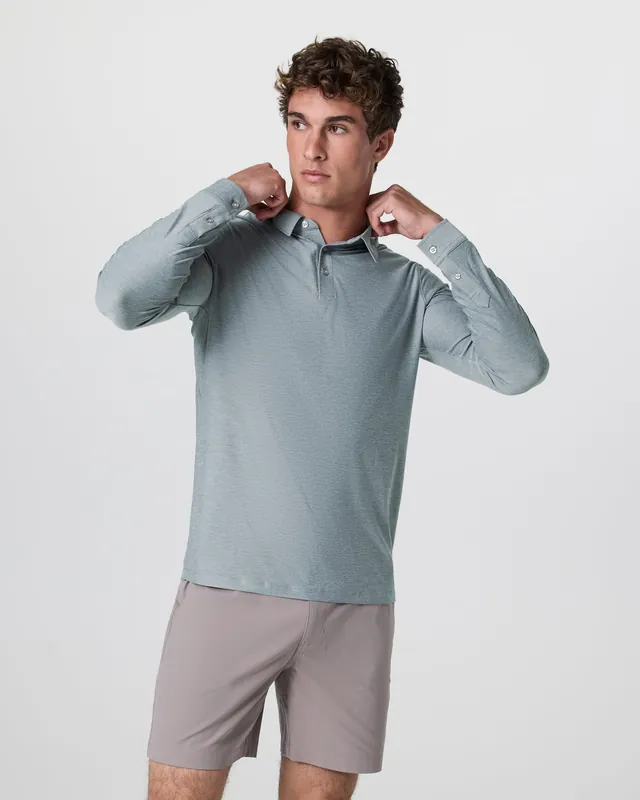 SK0000571-US20260706-143055-0 Long Sleeve Strato Tech Polo - Image 1