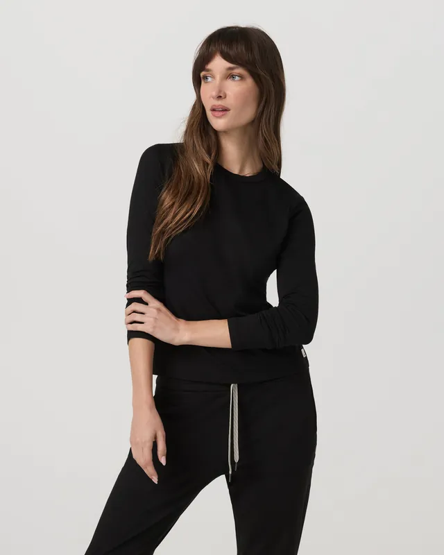 SK0001207-US20260706-143055-0 Long Sleeve Halo Essential Crew Tee - Image 1