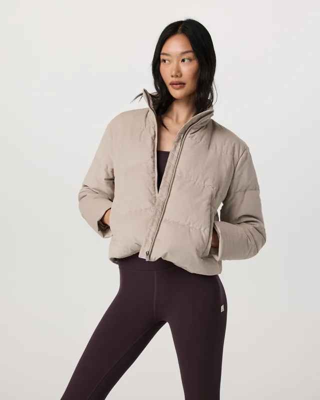 Carmel Corduroy Puffer