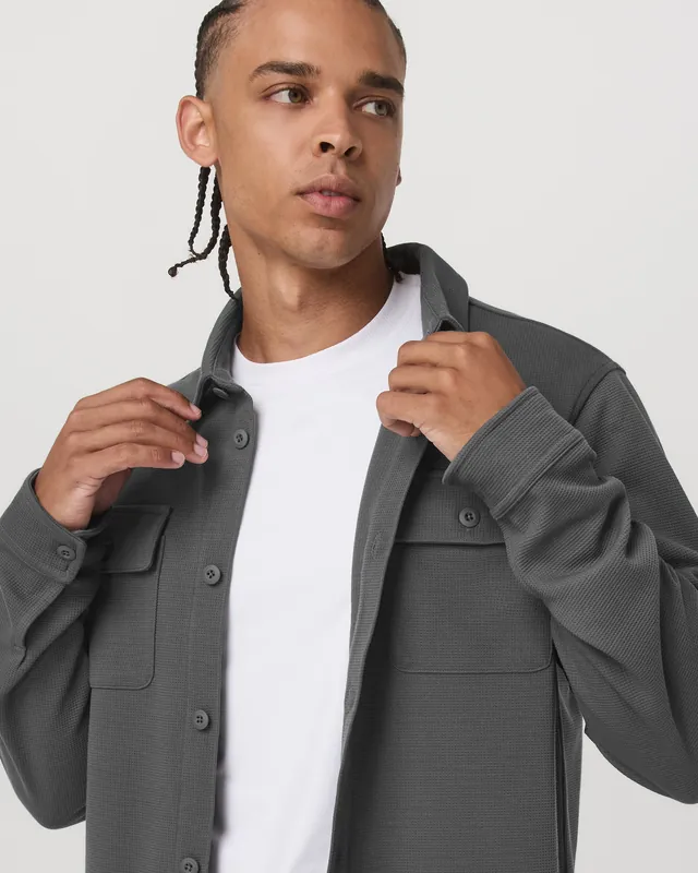 SK0001589-US20260706-143055-0 Waffle Shirt Jacket - Image 1