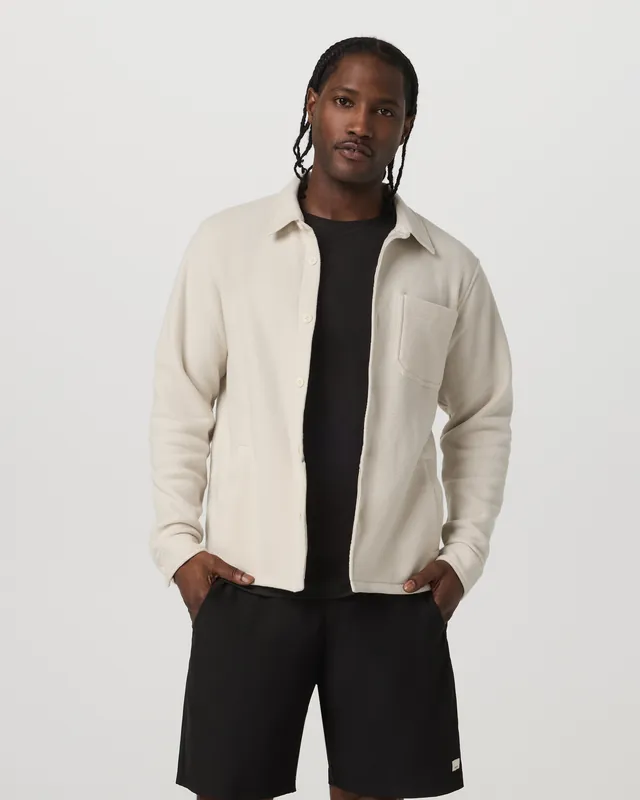 Beach Fleece Shirt Jacket